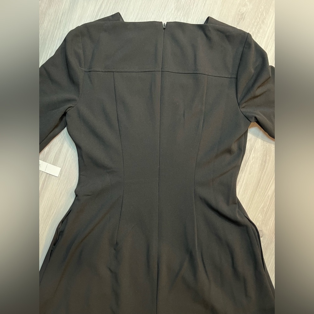 Maggy London Classic Black Midi Dress - Picture 9 of 13